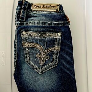 Rock Revival Women’s Sherry Mid-Rise Ankle Skinny Jean Size 26